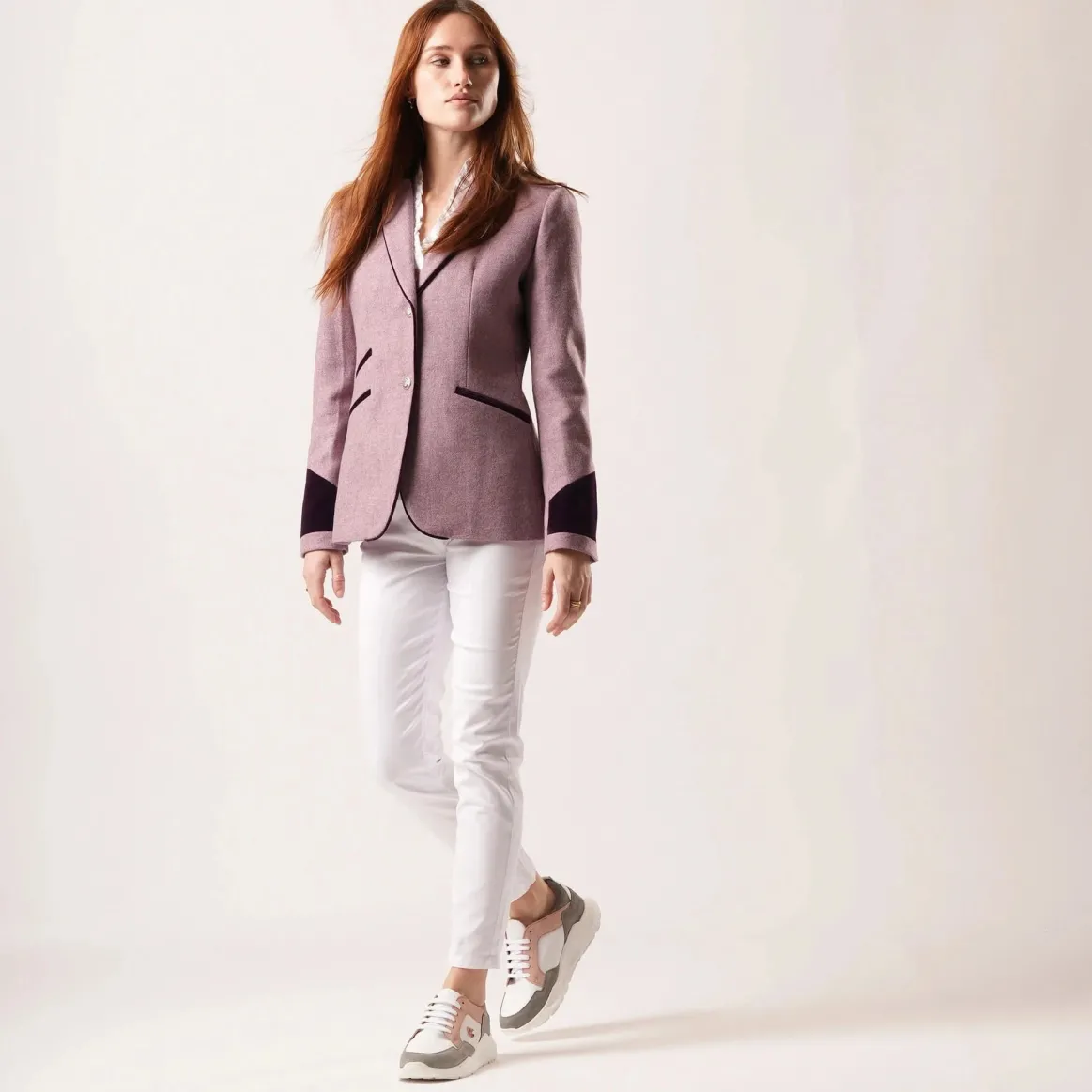 Welligogs Jackets*Ascot Lavender Fitted Jacket