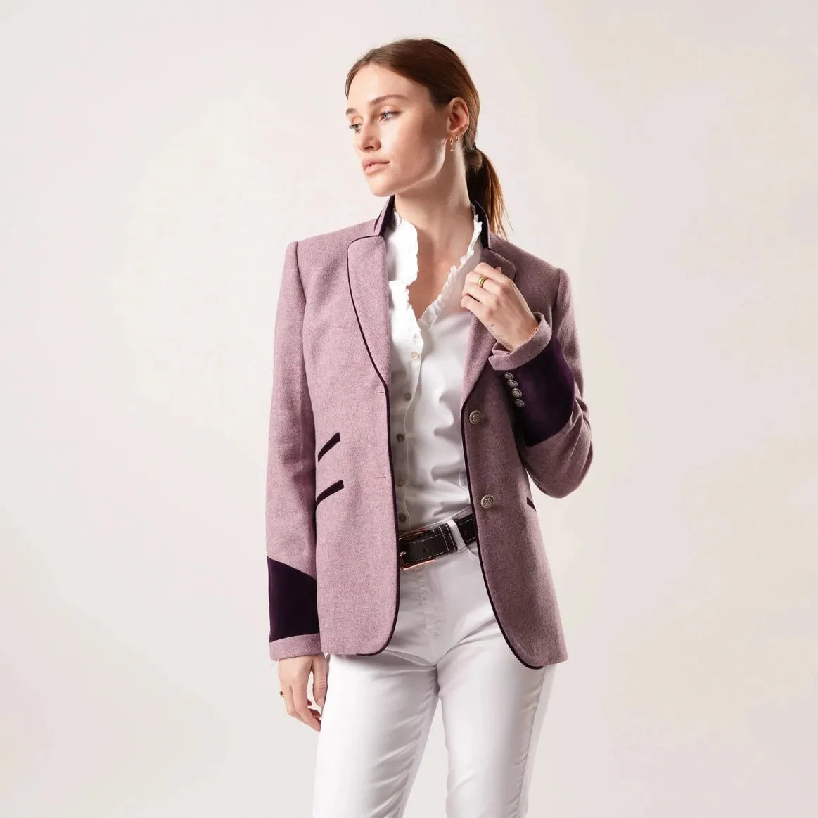 Welligogs Jackets*Ascot Lavender Fitted Jacket
