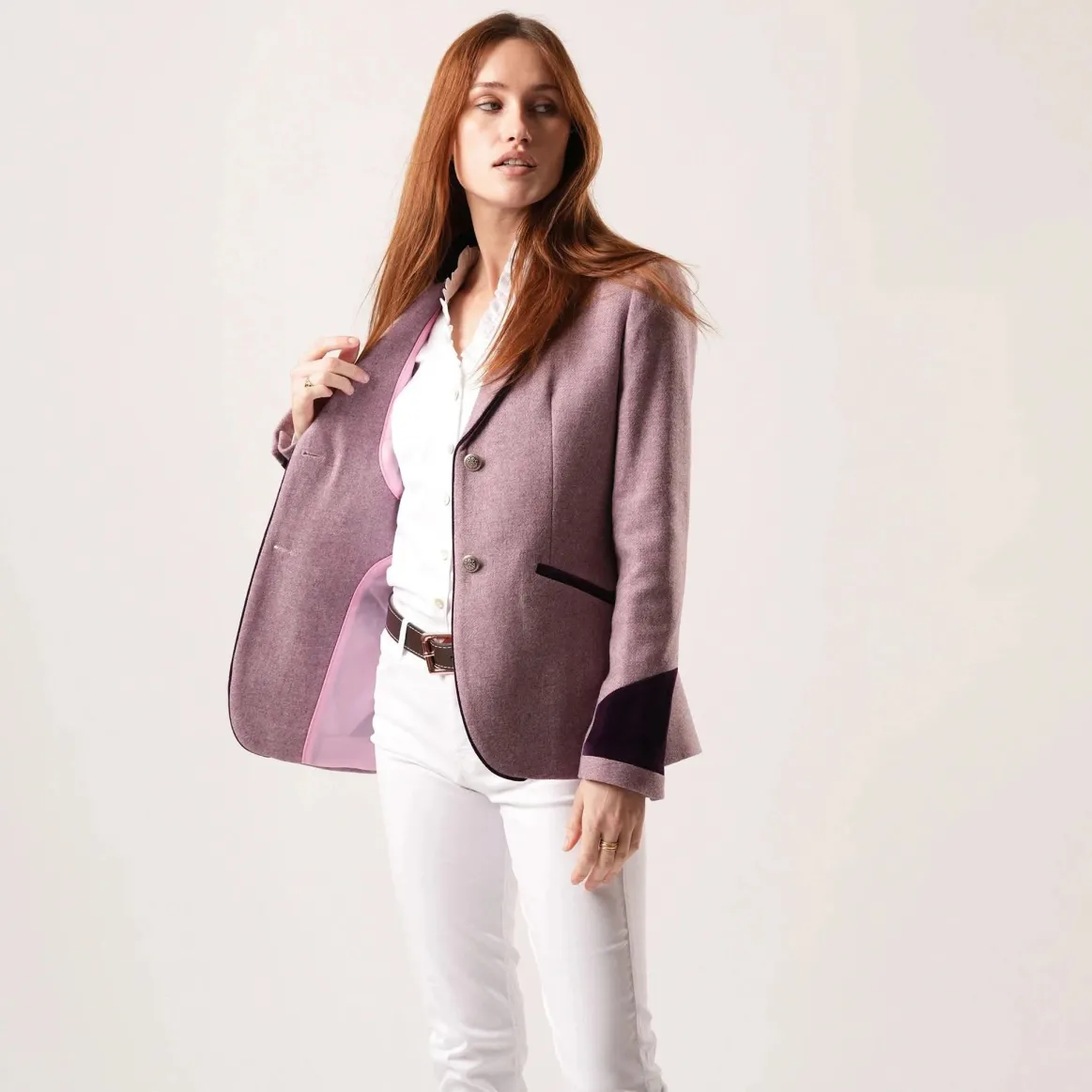Welligogs Jackets*Ascot Lavender Fitted Jacket