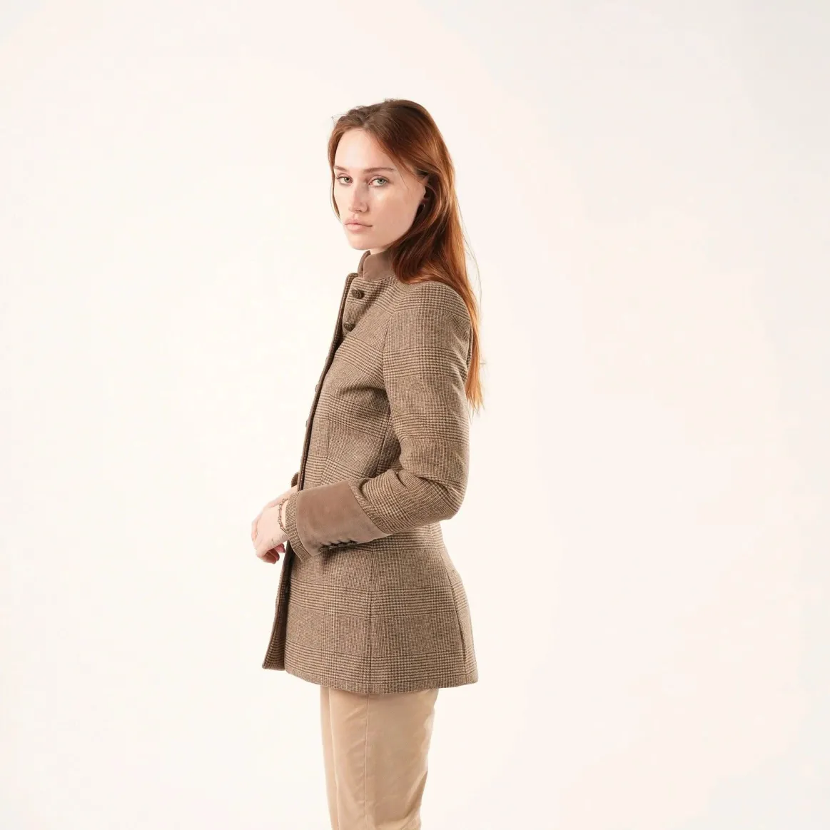Welligogs Jackets*Balmoral Mocha Tailored Jacket