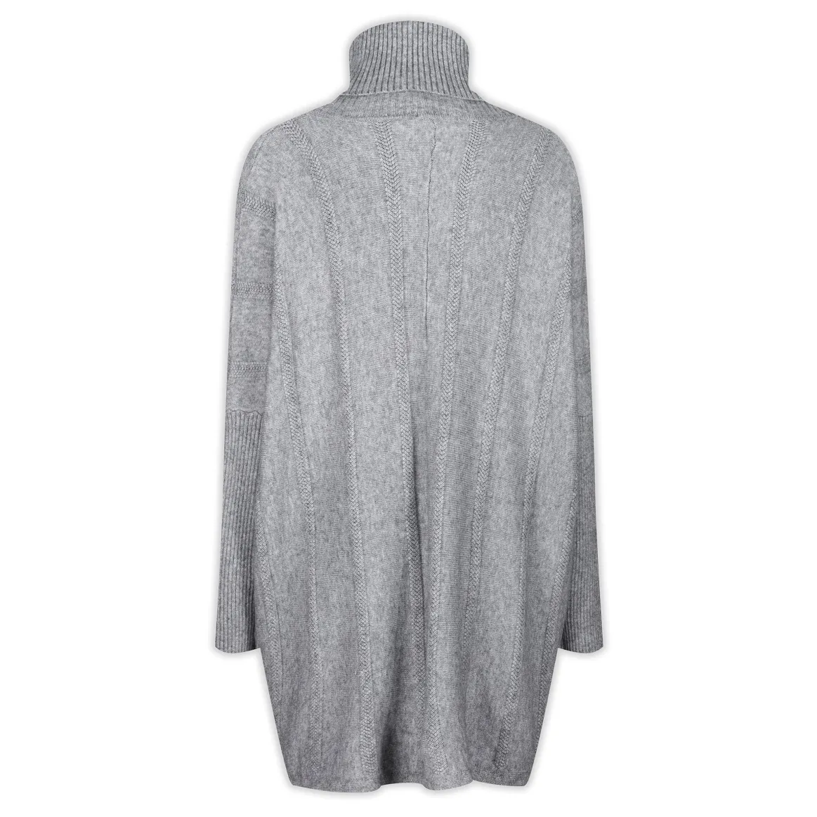 Welligogs Jumpers & Cardigans*Cable Knit Grey Jumper