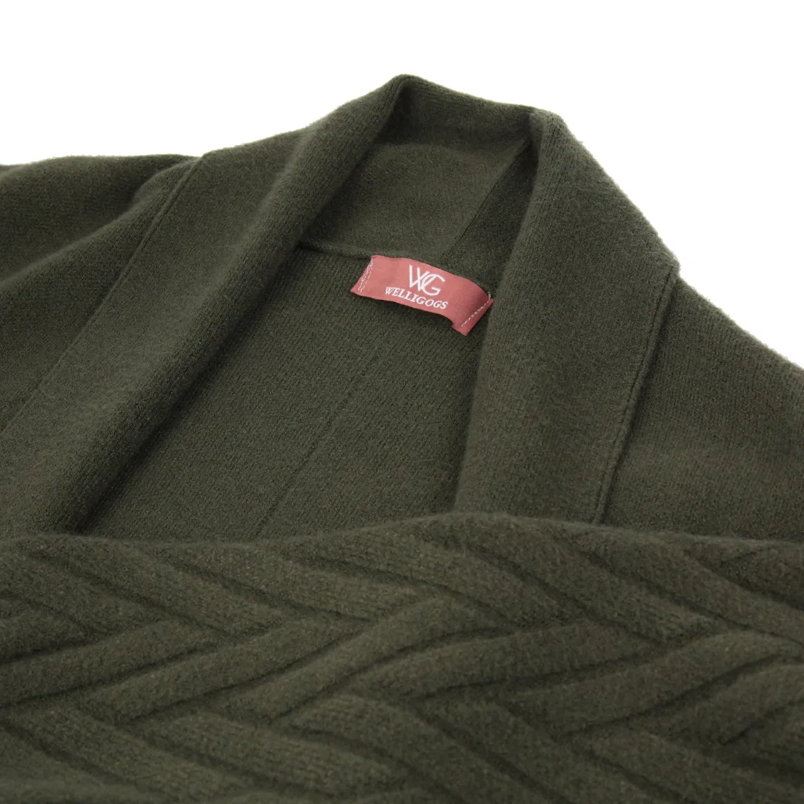 Welligogs Jumpers & Cardigans*Cable Knit Oat Cardigan