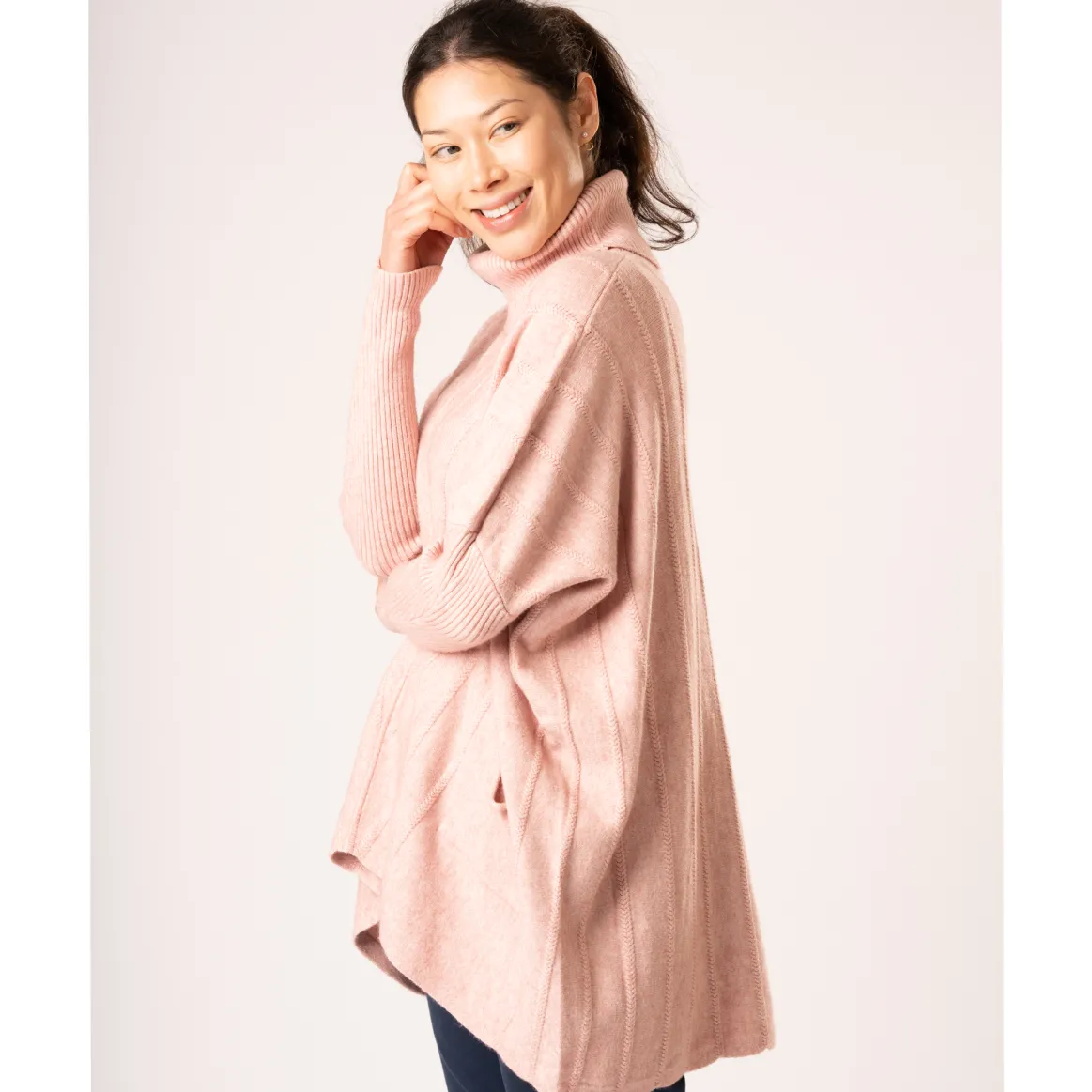 Welligogs Jumpers & Cardigans*Cable Knit Pink Jumper