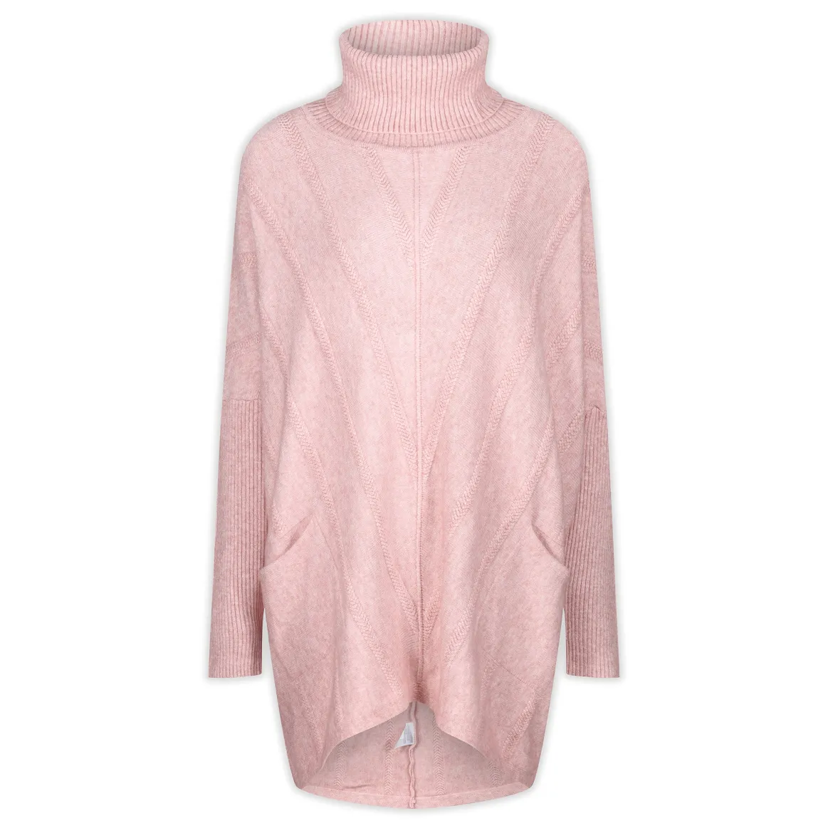 Welligogs Jumpers & Cardigans*Cable Knit Pink Jumper