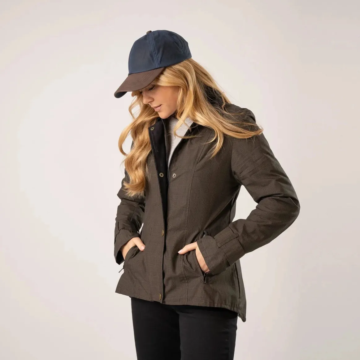Welligogs Jackets*Cambridge Charcoal Dry Wax Jacket