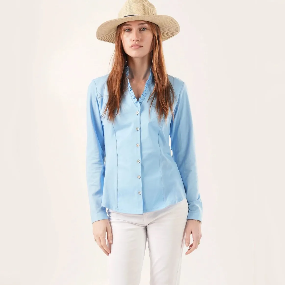 Welligogs Shirts*Cassandra Maya Blue Shirt