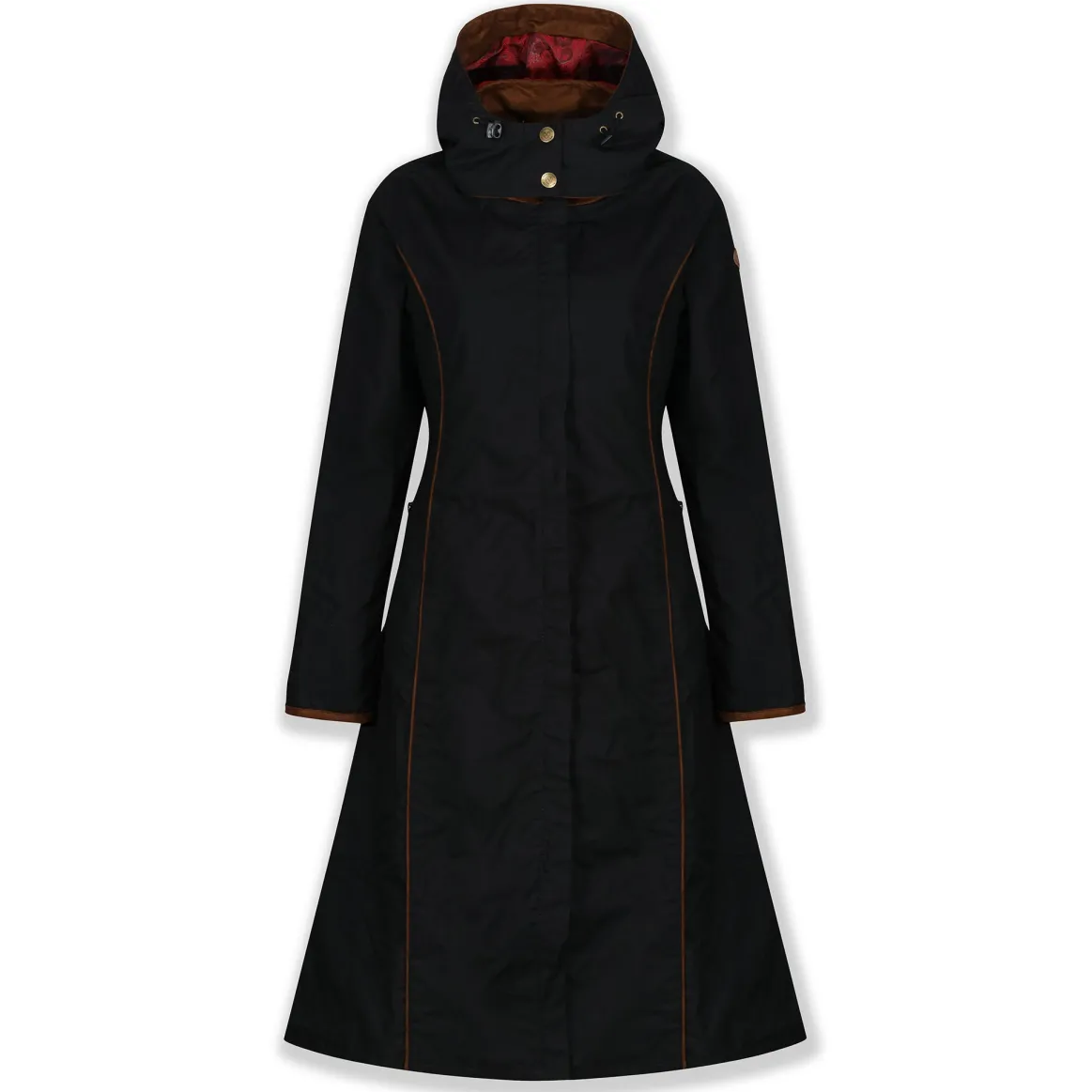 Welligogs Coats*Eleanor Black Long Waterproof Coat