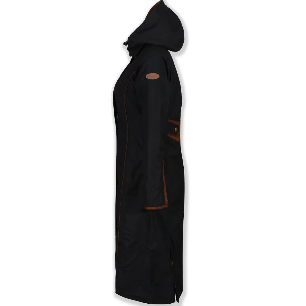 Welligogs Coats*Eleanor Black Long Waterproof Coat