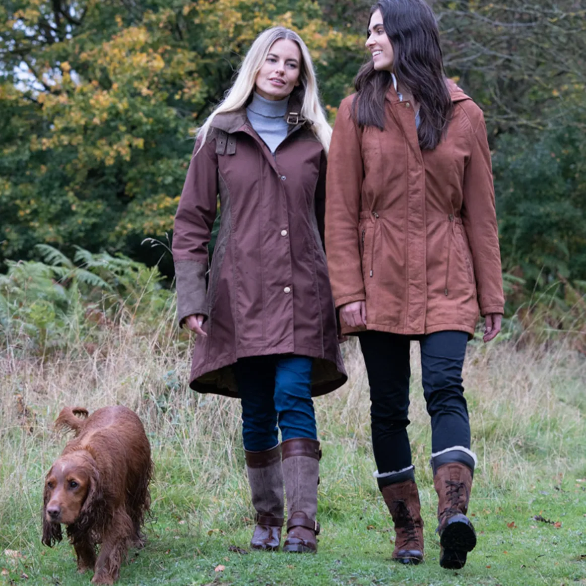 Welligogs Jackets*Lara Suede Parker