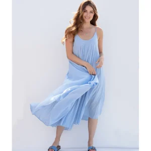 Welligogs Dresses*Layered Light Blue Dress