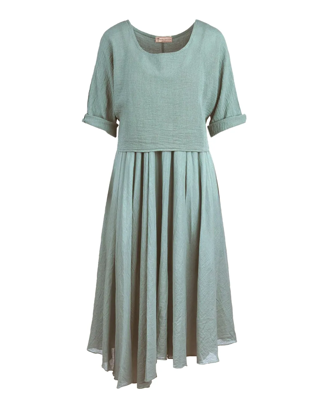 Welligogs Dresses*Layered Pistachio Dress