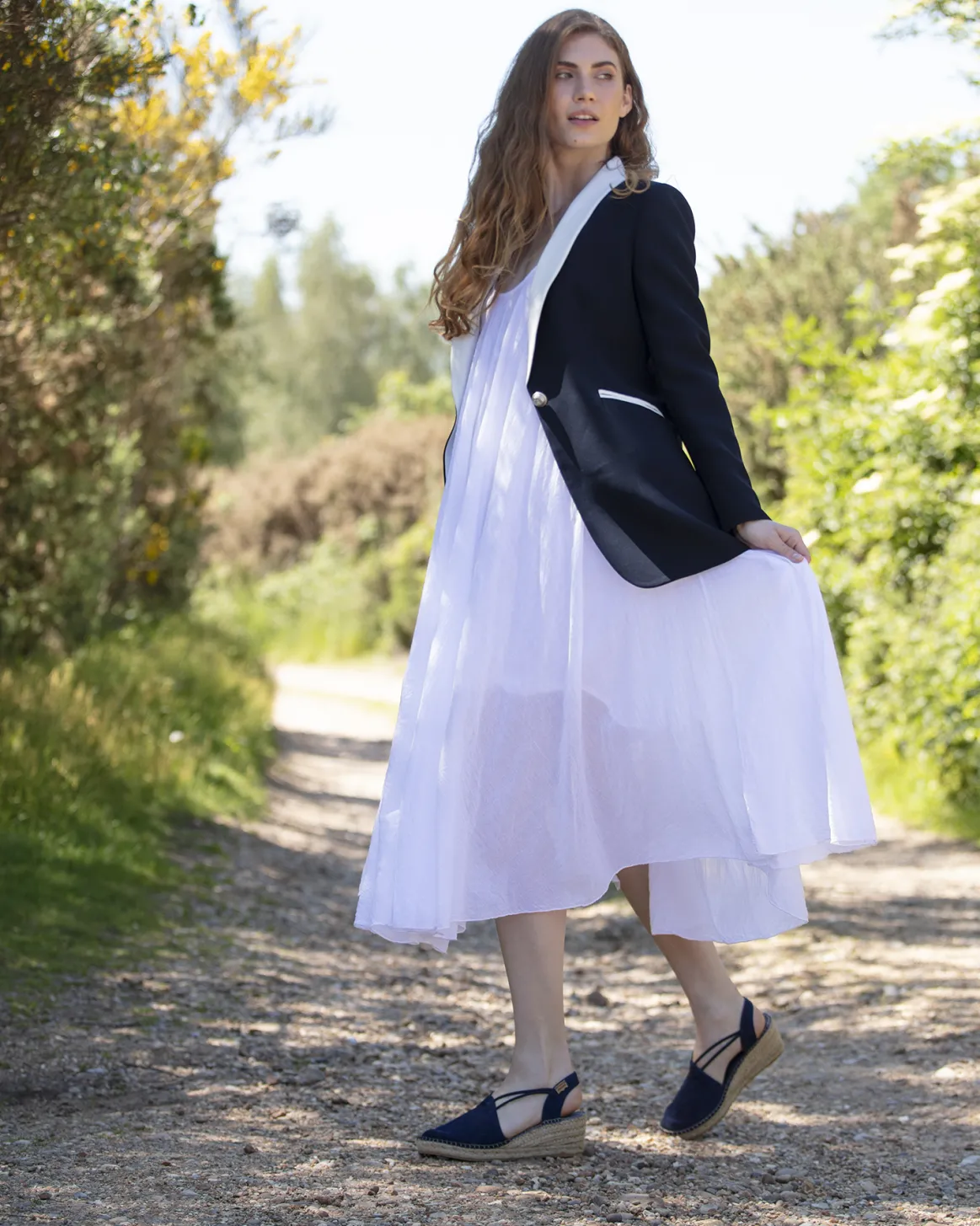 Welligogs Dresses*Layered White Dress