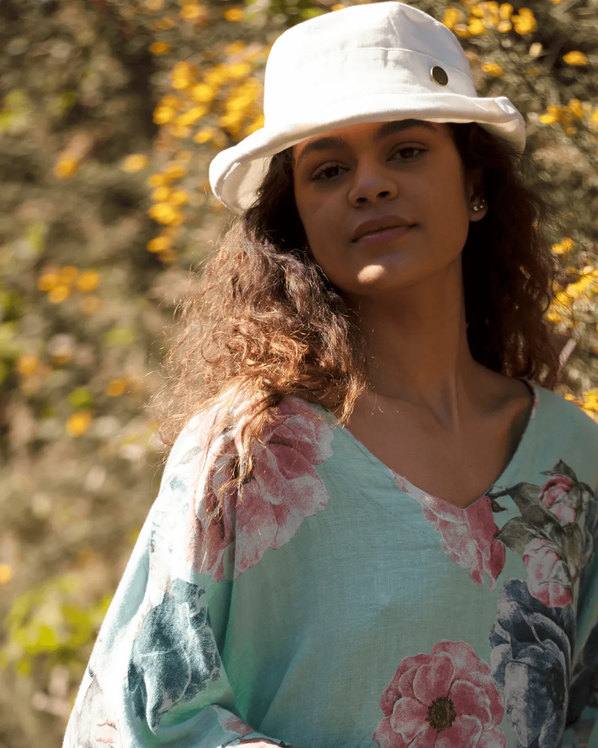 Welligogs Hats*Linen/Cotton White Hat