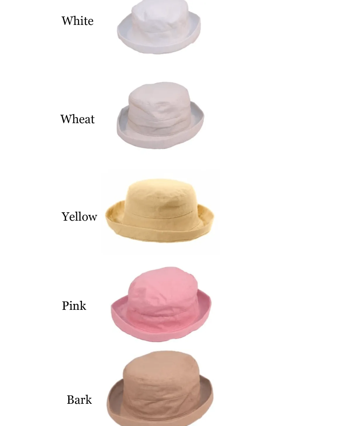 Welligogs Hats*Linen/Cotton White Hat