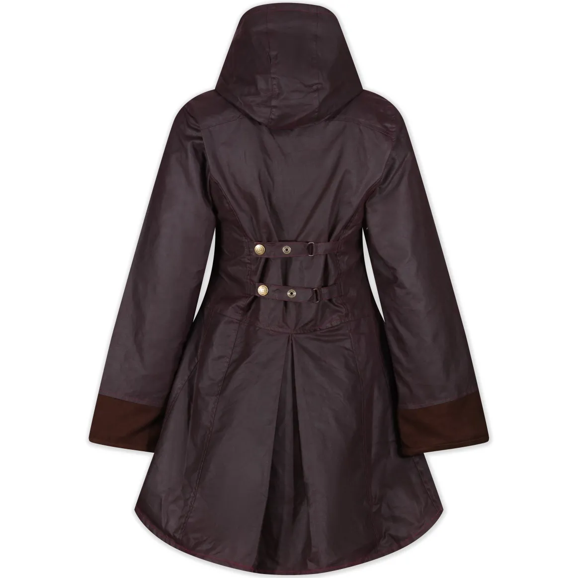 Welligogs Coats*Louise Mahogany Wax Coat