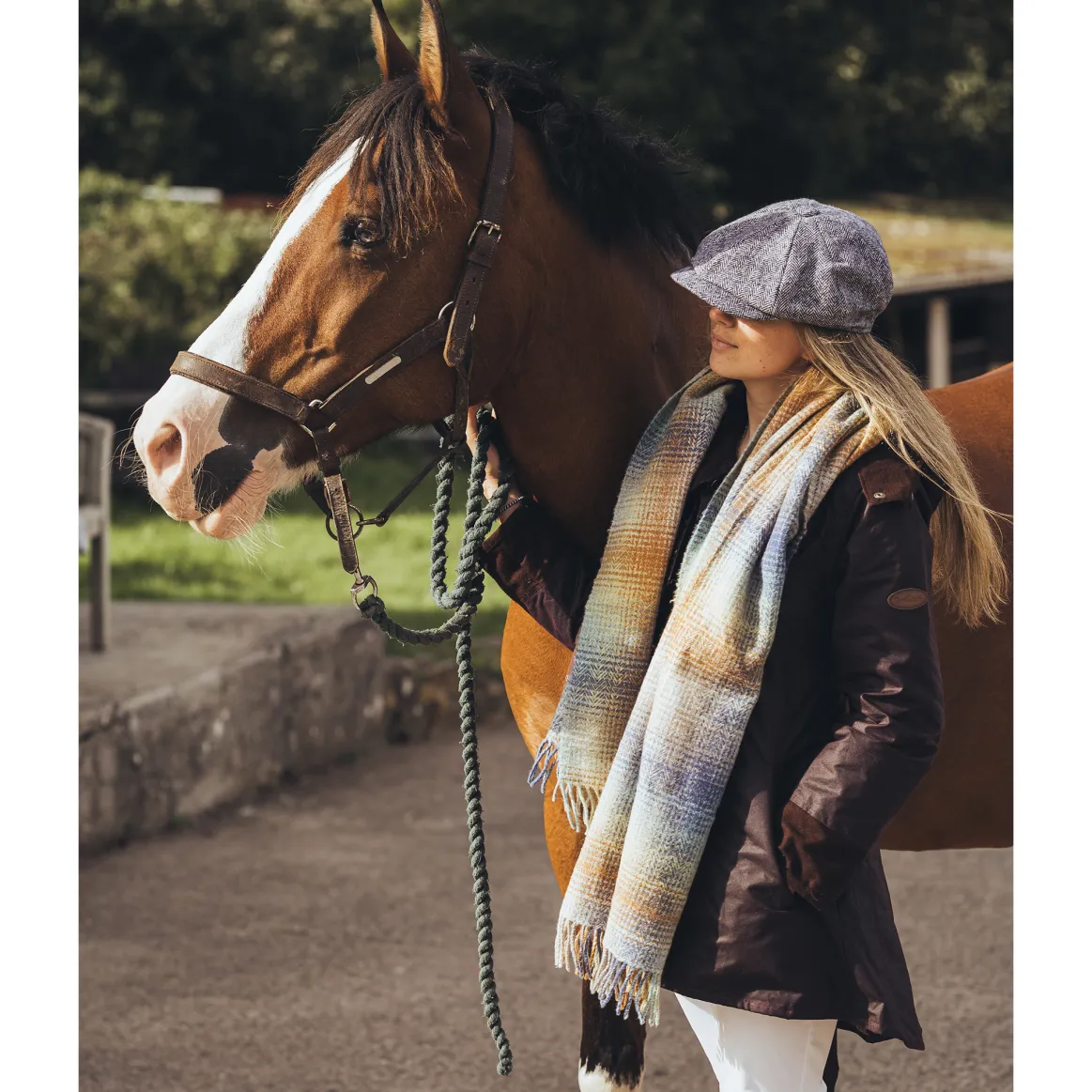 Welligogs Coats*Louise Mahogany Wax Coat