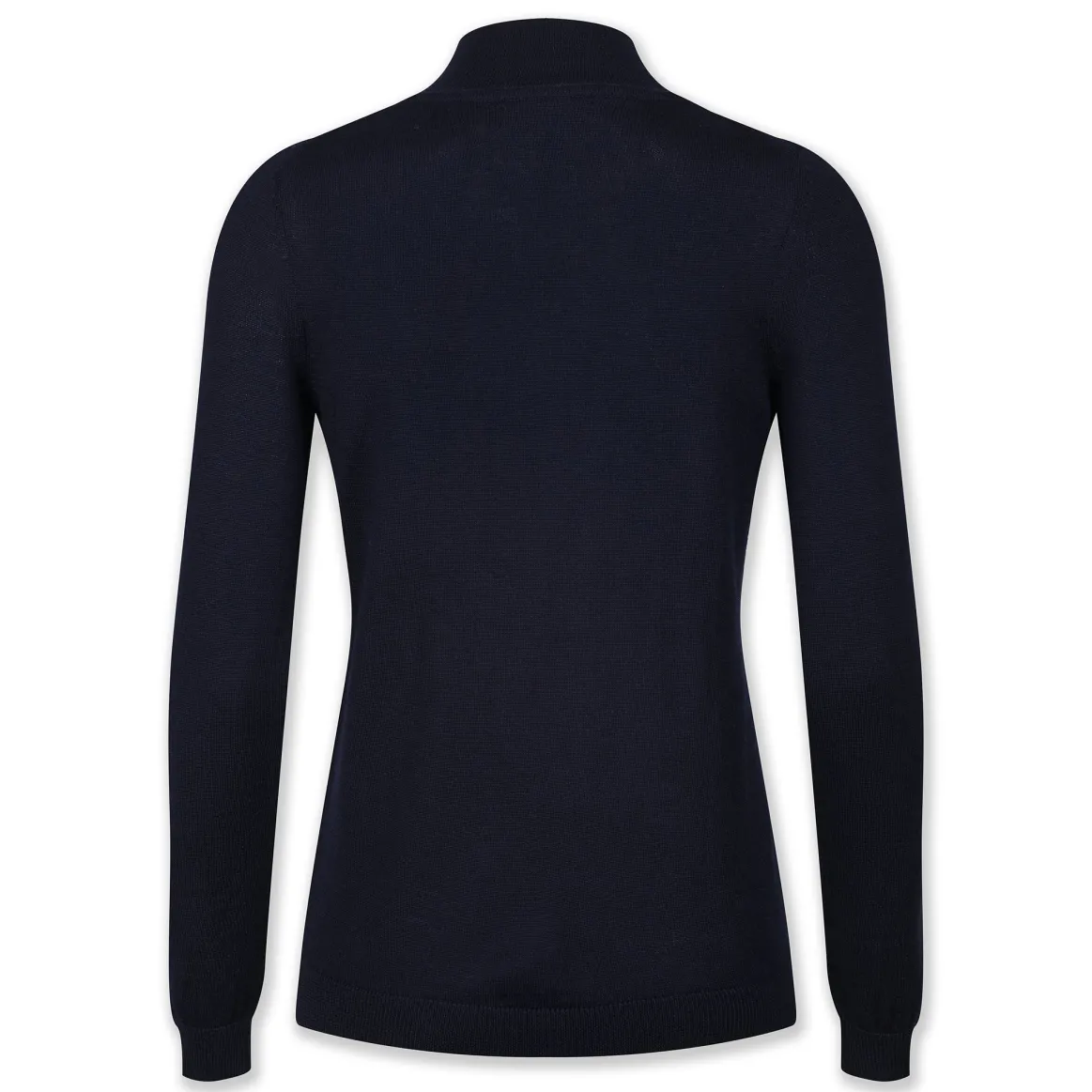 Welligogs Jumpers & Cardigans*Merino Wool Turtle Neck Navy Jumper