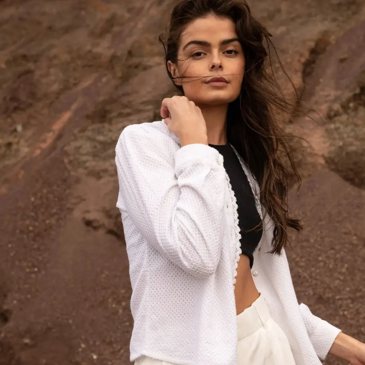 Welligogs Shirts*Millie Embroidered Blouse