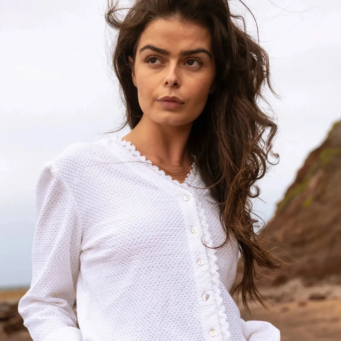 Welligogs Shirts*Millie Embroidered Blouse