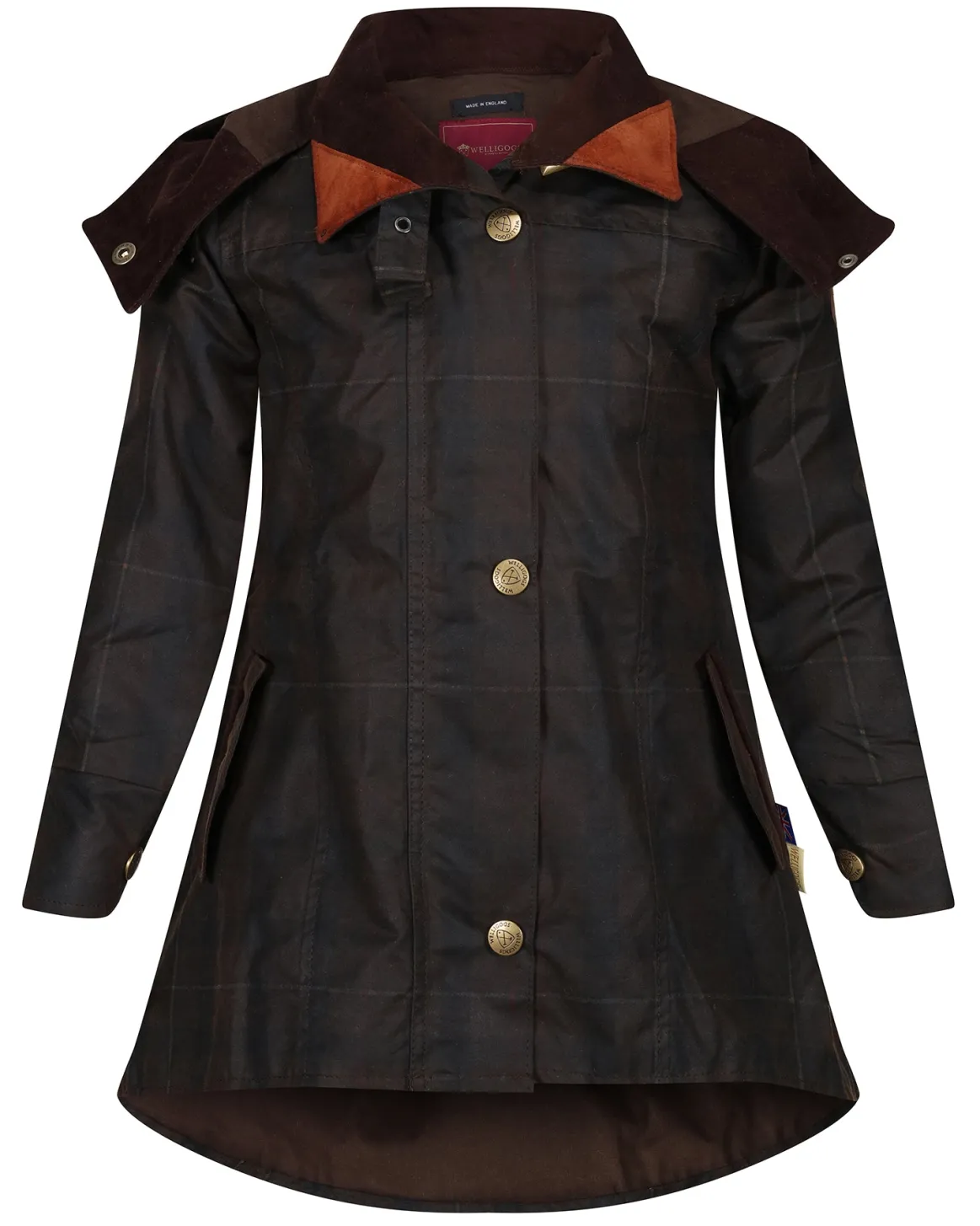Welligogs Coats*Mini Louise Deluxe Wax Coat Age 3-6 Years