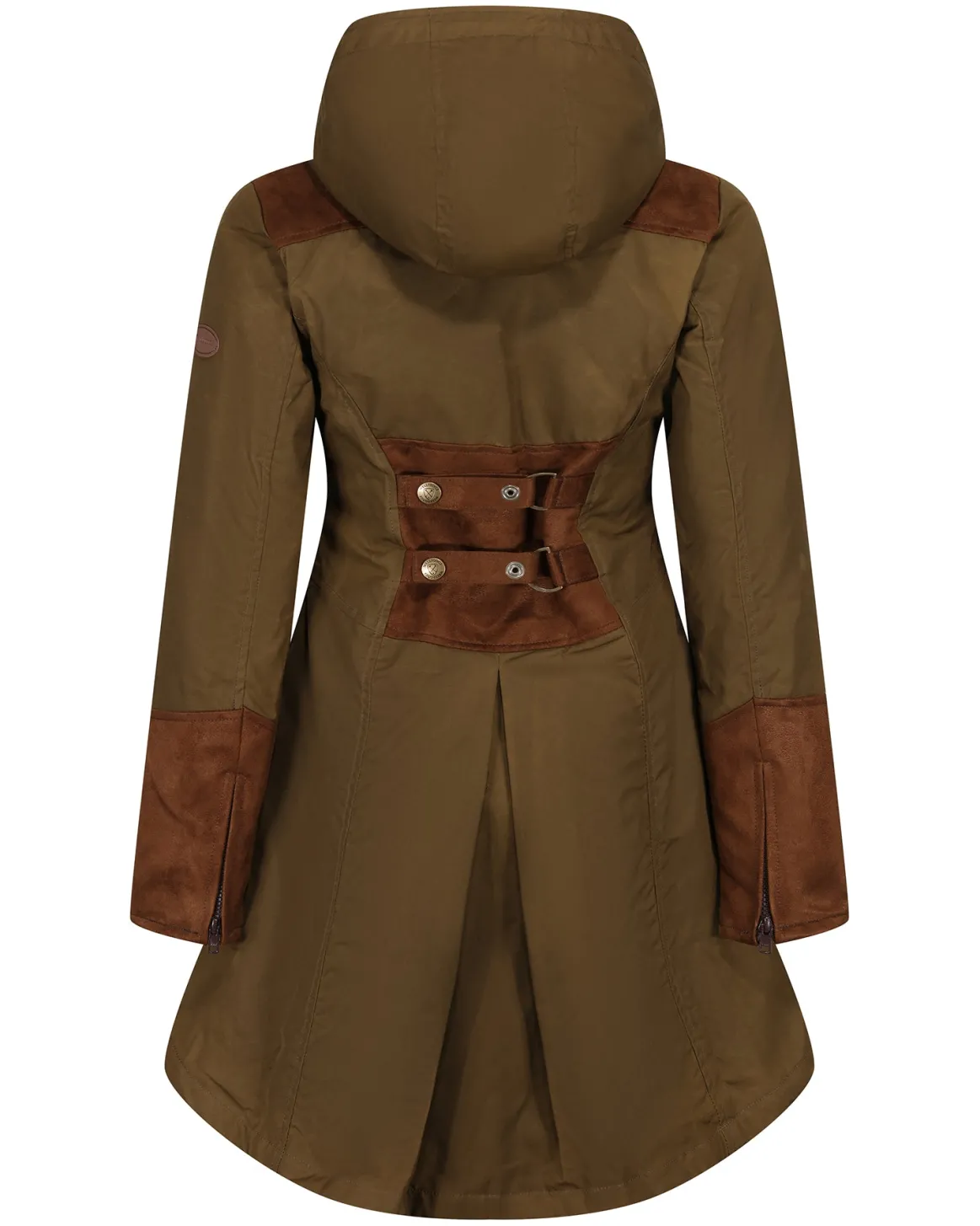 Welligogs Coats*Odette Khaki Waterproof Coat