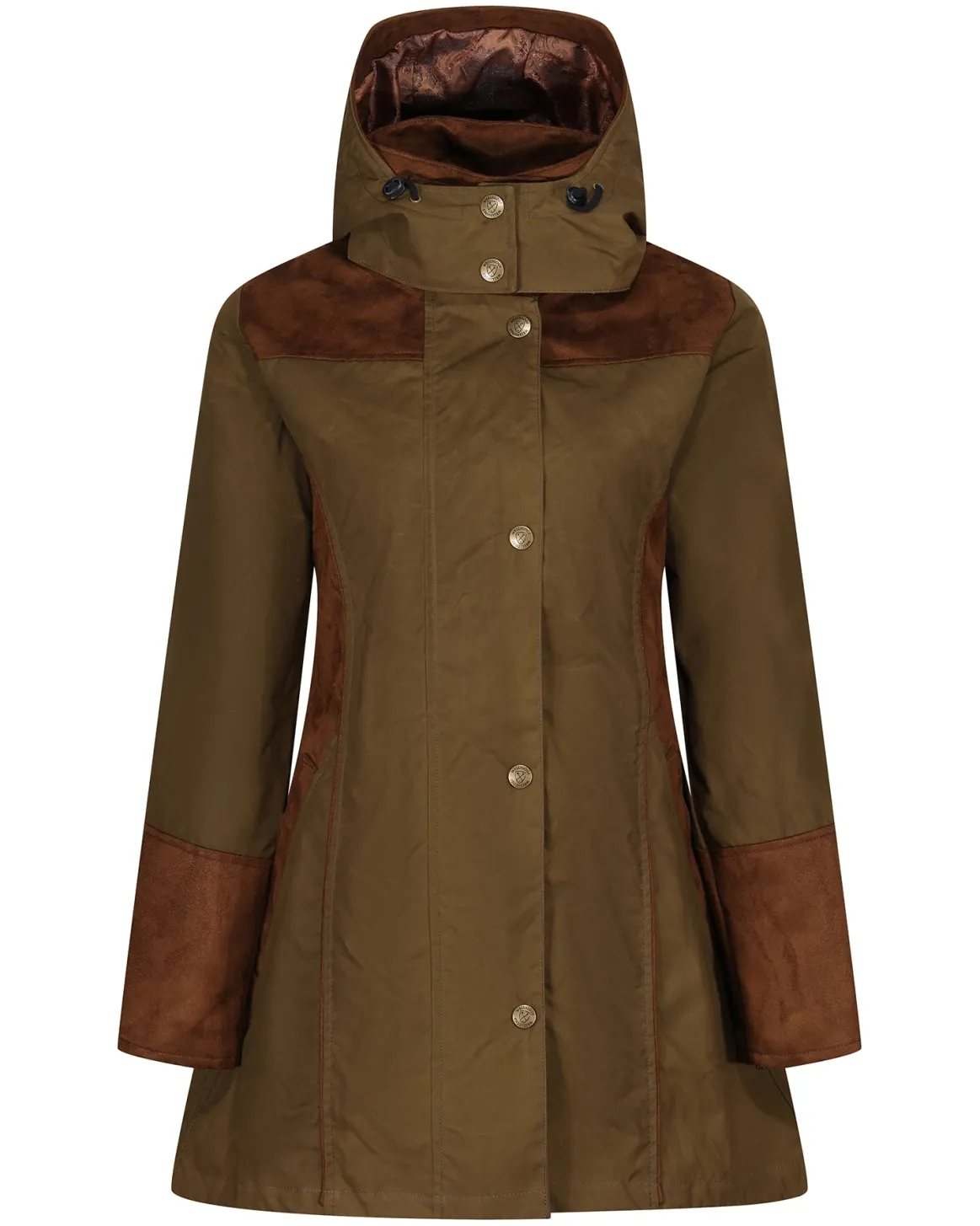 Welligogs Coats*Odette Khaki Waterproof Coat