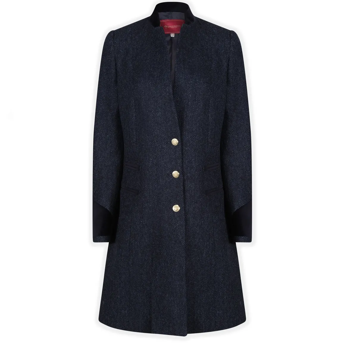 Welligogs Coats*Oxford Midnight Wool Coat