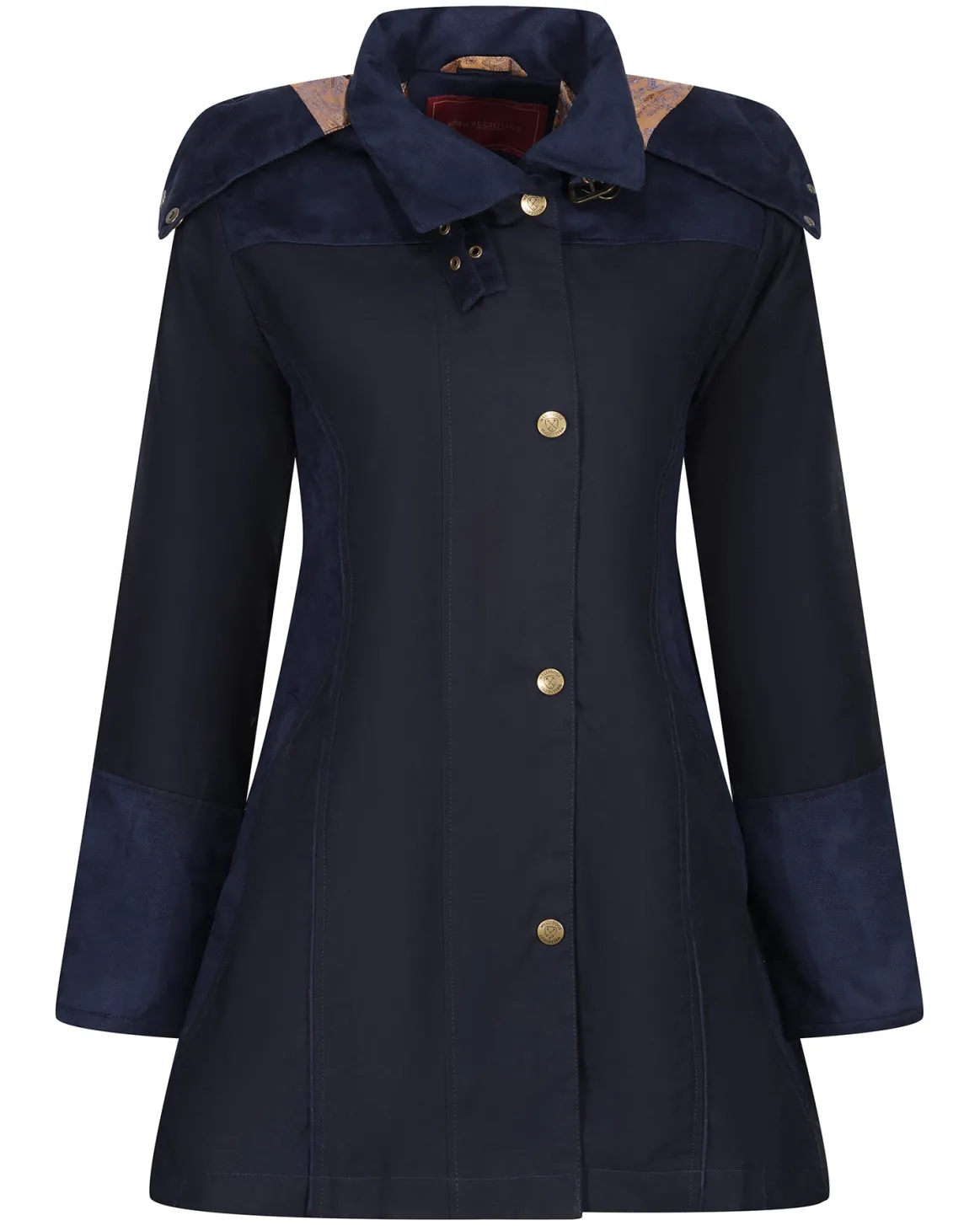 Welligogs Coats*Perdita Navy Waterproof Coat