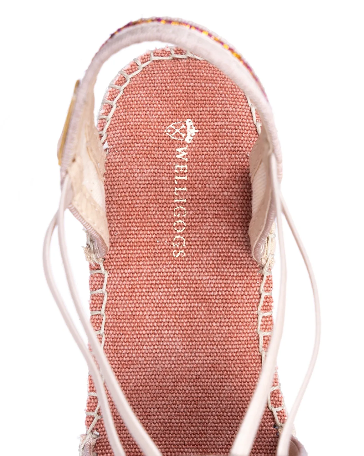 Welligogs Sandals & Espadrilles*Porto Multi Stripe Heeled Espadrille Sandal