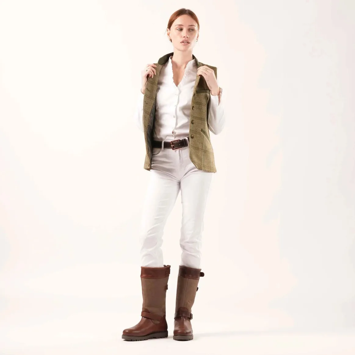 Welligogs Gilets*Rockingham Green Gilet